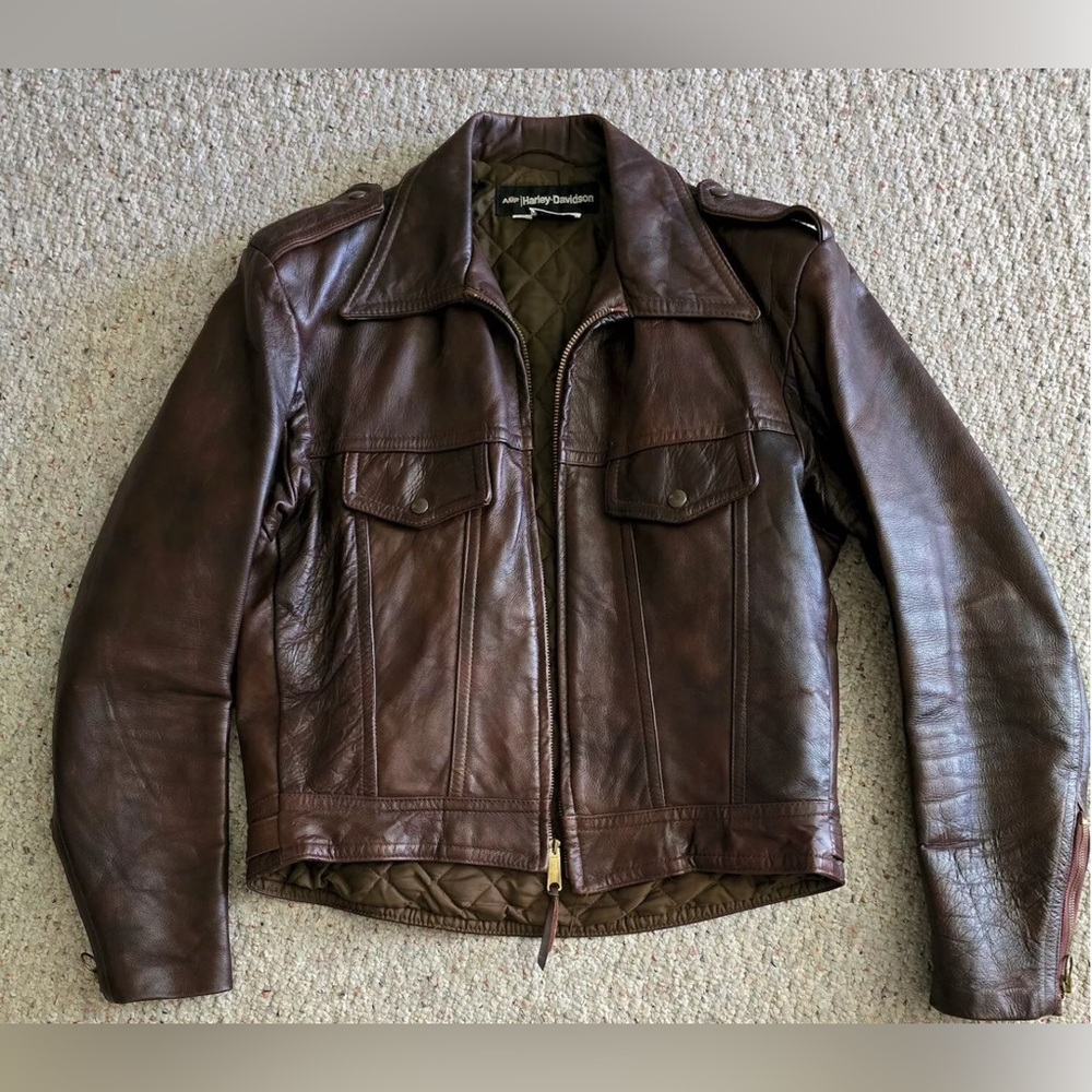 Vintage Harley Davidson Leather jacket